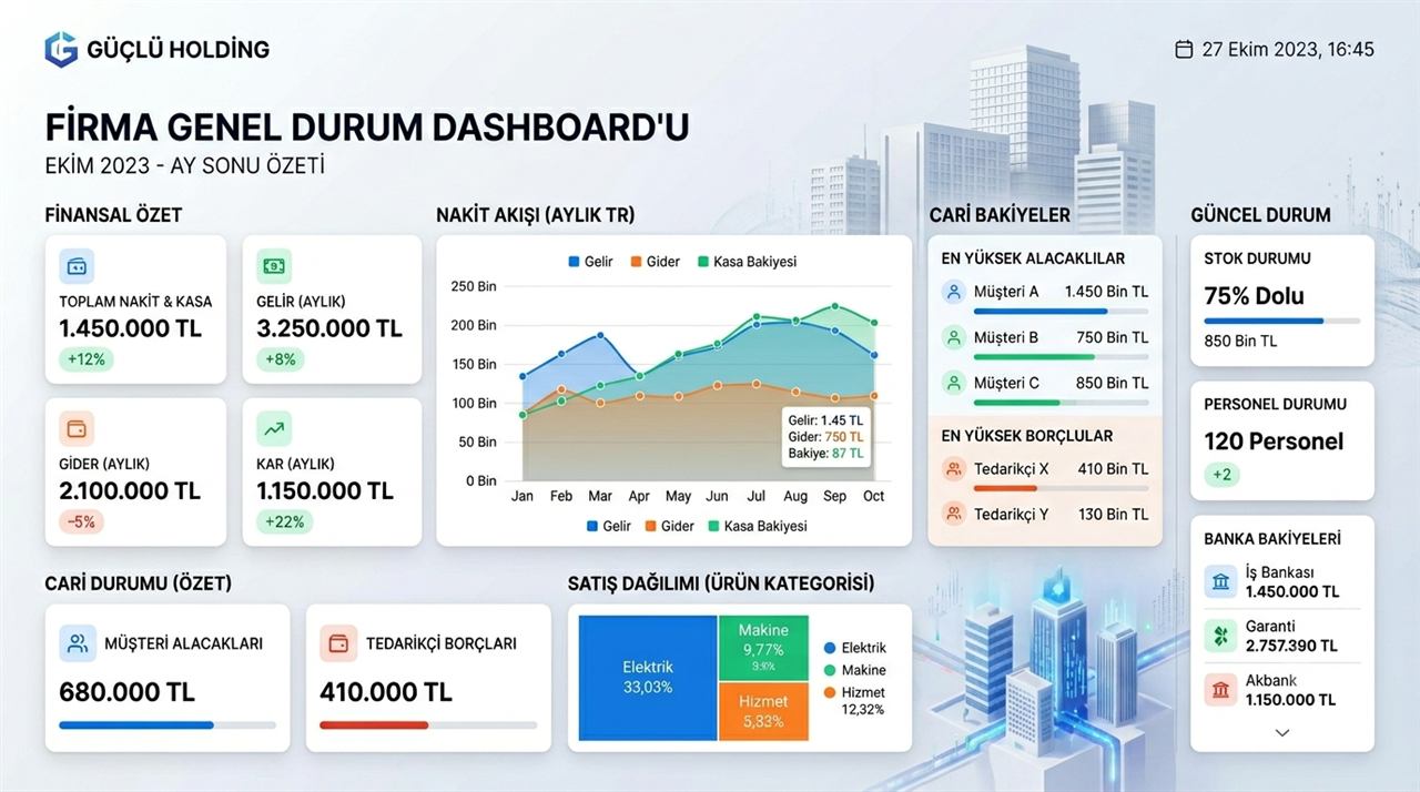 ERP raporlama ve Power BI rehberi
